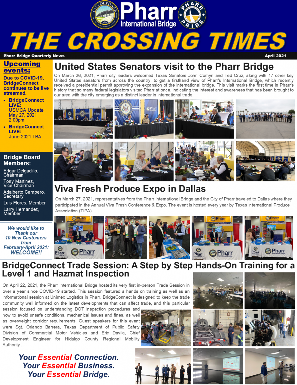 You are currently viewing Bridge Newsletter – April 2021