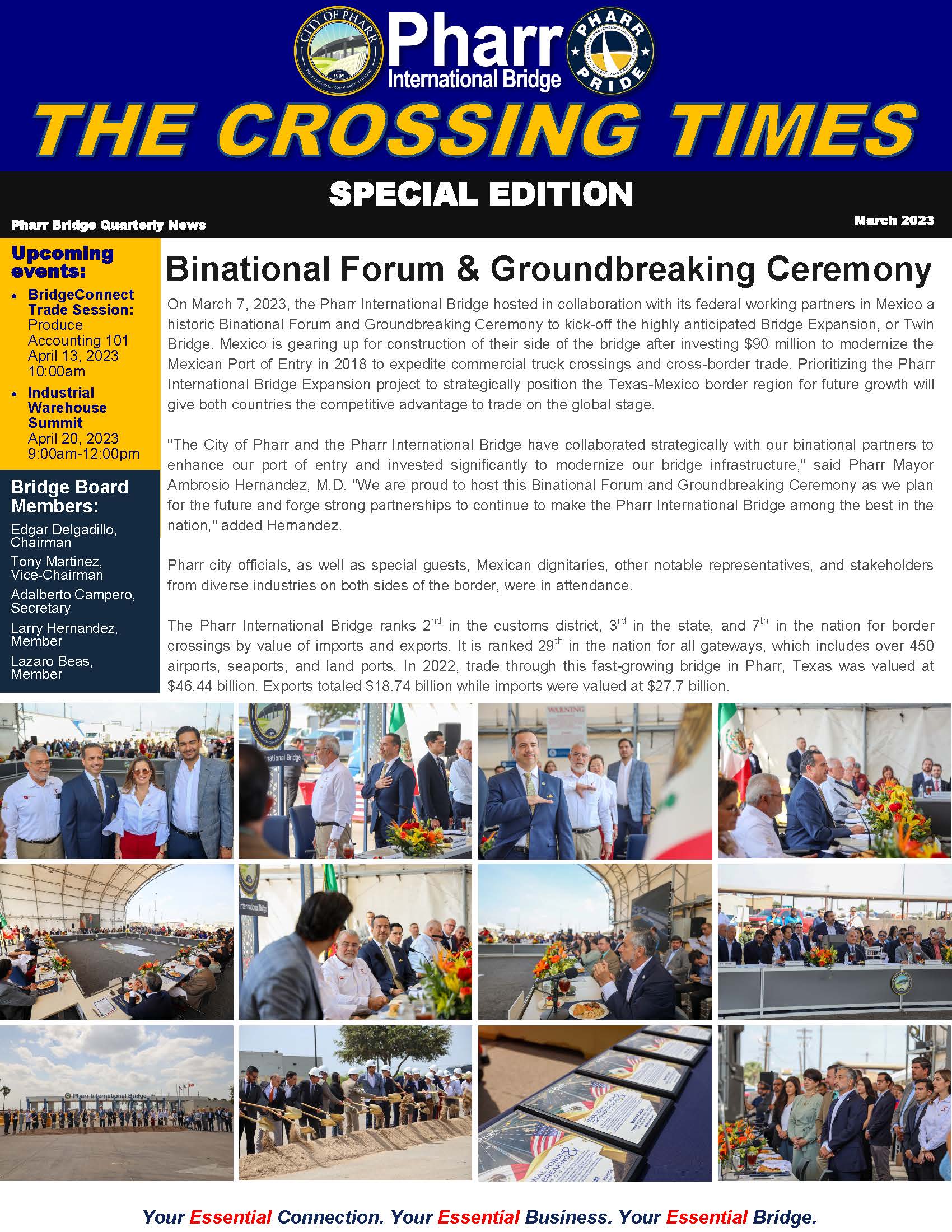 You are currently viewing Bridge Newsletter – March 2023 Special Edition