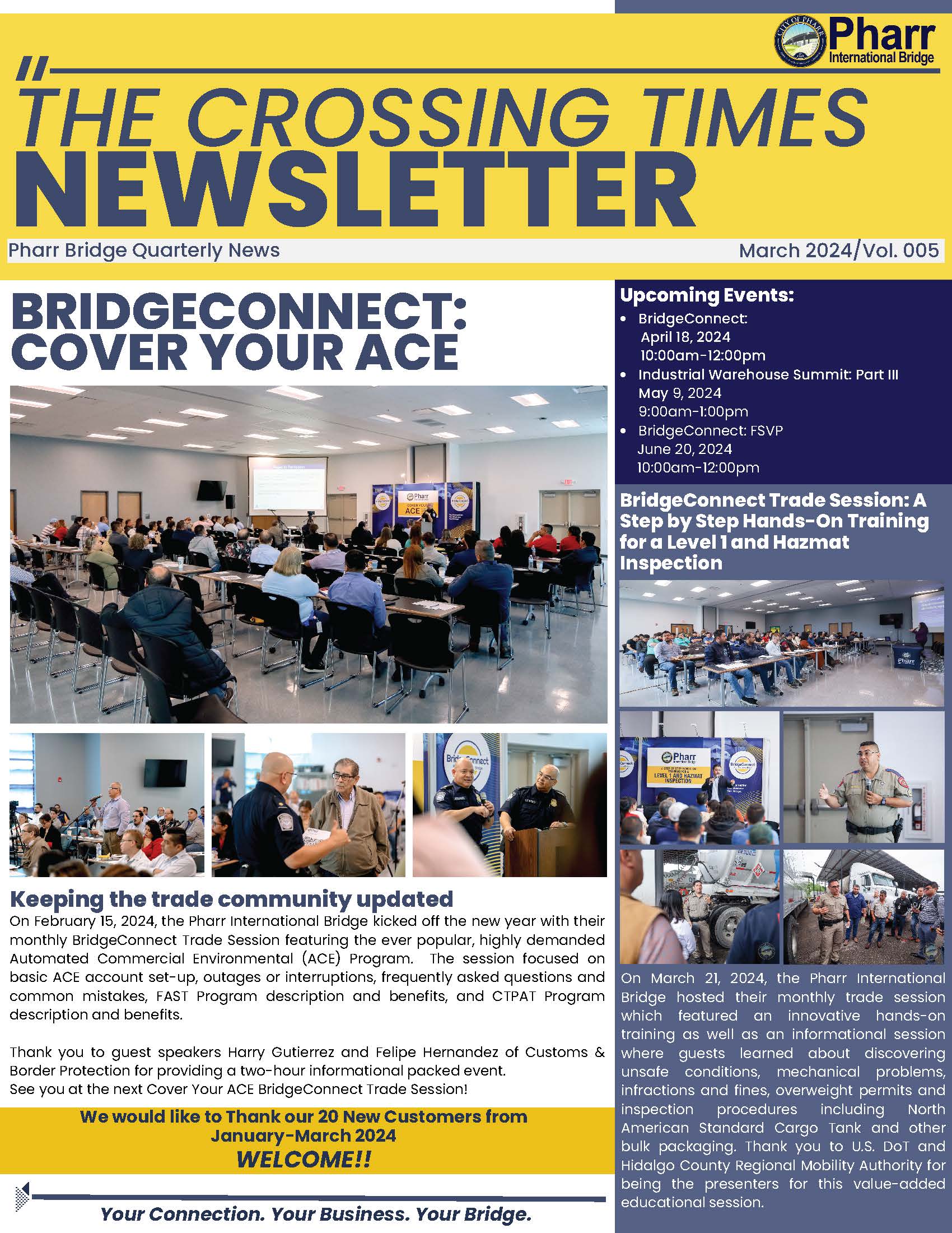 Read more about the article Bridge Newsletter – March 2024
